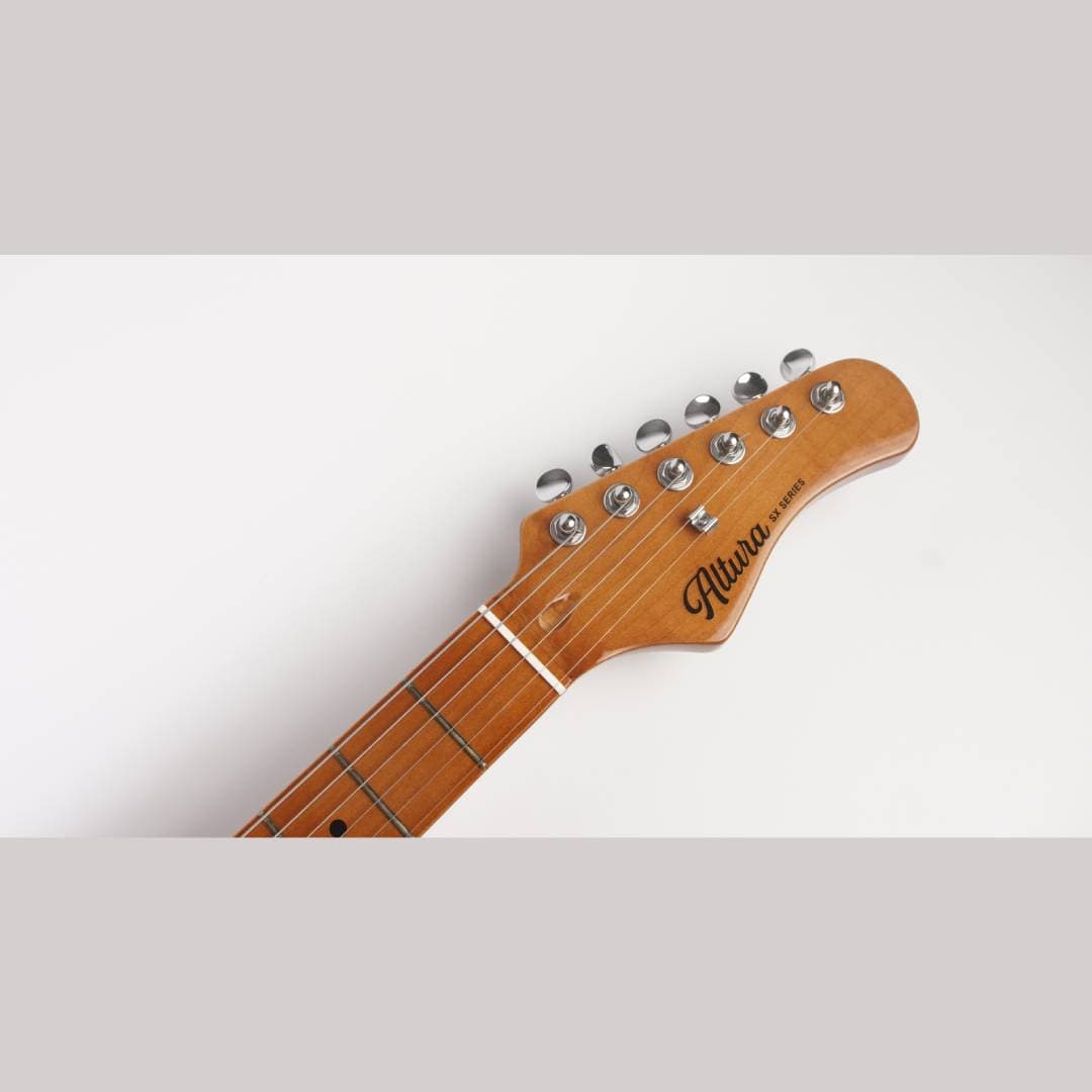Altura SX Standard (Lake Placid Blue) - Front Headstock