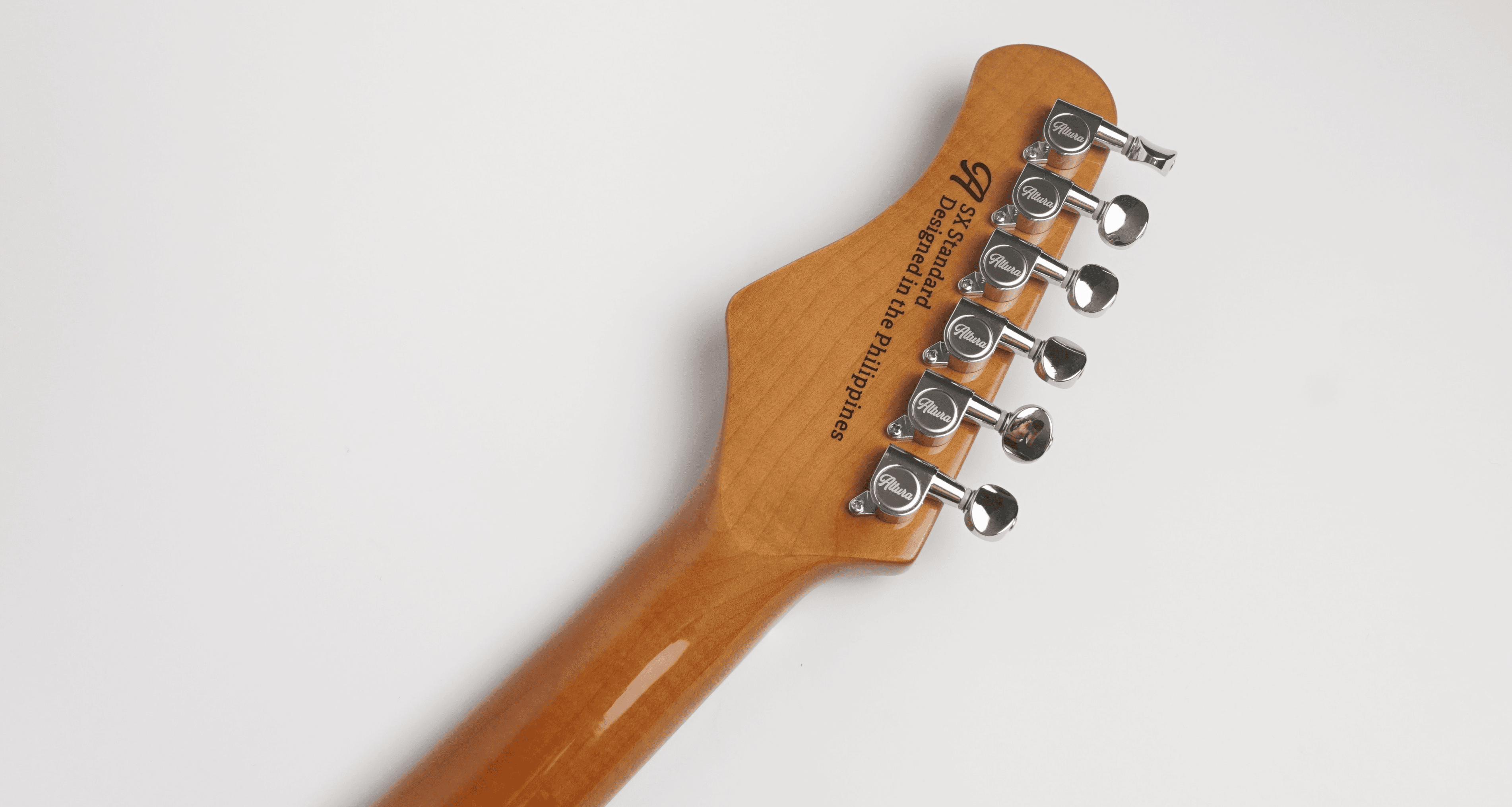 Altura SX Standard (Red) - Back Headstock